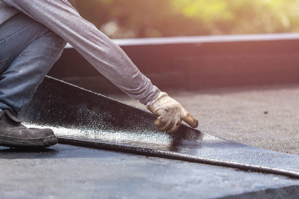 Professional Waterproofing technician working in Woodlawn, MD